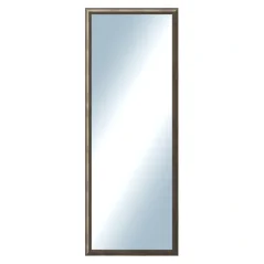 DANTIK - Zarámované zrkadlo - rozmer s rámom cca 60x160 cm z lišty Ferrosa grafit (3141)