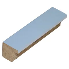 Rámová lišta DANTIK - 2691 - PASTELKA svetlo modrá piccolo