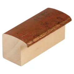 Rámová lišta DANTIK - 3174 - BOX fólia červená