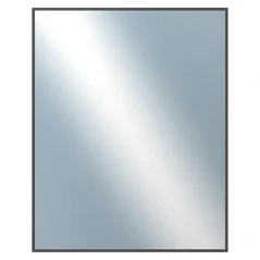 DANTIK - Zarámované zrcadlo - rozměr s rámem cca 80x100 cm z lišty Hliník černá - P269-021 (7269021)