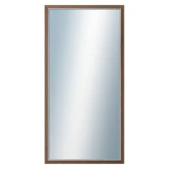 DANTIK - Zarámované zrkadlo - rozmer s rámom cca 60x120 cm z lišty TAIGA hnedá (3107)