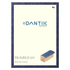 DANTIK obrázok, puzzle, fotorámik 59,4x84 | BOX film modrý (Plexi Clear)