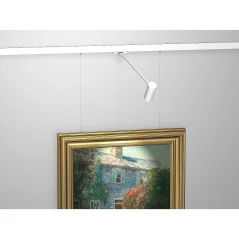 Závesný systém na obrazy - Illume Duo Rail Lišta biela 300 cm Závesný systém na obrazy - Illume Duo Rail Lišta biela 300 cm