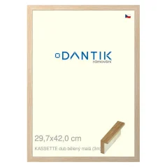 DANTIK rám na obrazy, puzzle, fotografie 29,7x42 | KASSETTE bielený dub malý (Plexi Clear) DANTIK rám na obrazy, puzzle, fotografie 29,7x42 | KASSETTE bielený dub malý (Plexi Clear)