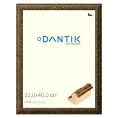 DANTIK obraz, puzzle, fotorámik 30x40 | HONEST malý vysoký bronz (Plexi Clear) DANTIK obraz, puzzle, fotorámik 30x40 | HONEST malý vysoký bronz (Plexi Clear)