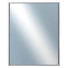 DANTIK - Zarámované zrkadlo - rozmer s rámom cca 40x50 cm z lišty Hliník sivá - P269-006 (7269006)