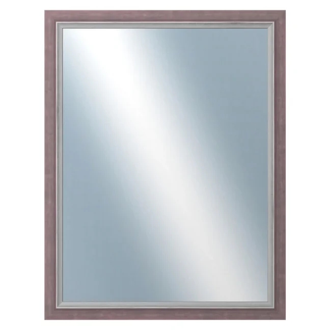 DANTIK - Zarámované zrcadlo - rozměr s rámem cca 70x90 cm z lišty AMALFI fialová (3117)