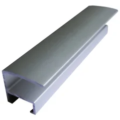DANTIK - Zarámované zrkadlo - rozmer s rámom cca 50x140 cm z lišty Hliník strieborná - P05-004 (7005004)