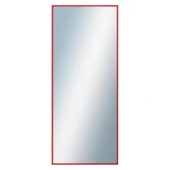 DANTIK - Zrkadlo v ráme - rozmery s rámom cca 50x120 cm z hliníkovej lišty červenej farby P269-210 (7269210)