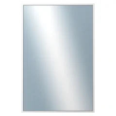 DANTIK - Zrkadlo v ráme - rozmery s rámom cca 40x60 cm z hliníkovej lišty strieborný lesk - P269-003 (7269003)