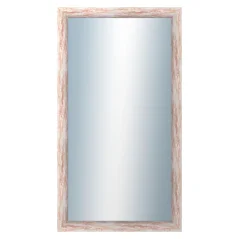 DANTIK - Zrkadlo v ráme - rozmery s rámom cca 50x90 cm z LAKOVACEJ pásky červenej veľkej (2962)