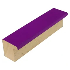 Rámová koľajnica DANTIK - 2564 - PASTELOVÁ fialová rovná