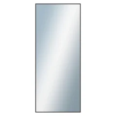 DANTIK - Zarámované zrkadlo - rozmer s rámom cca 50x120 cm z lišty Hliník hnedá - P01-022 (7001022)