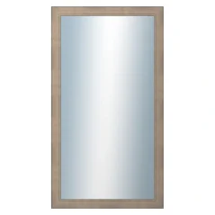 DANTIK - Zarámované zrkadlo - rozmer s rámom cca 50x90 cm z lišty ANDRÉ veľká bronz (3159)