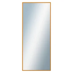 DANTIK - Zarámované zrkadlo - rozmer s rámom cca 50x120 cm z lišty Hliník oranžová - P269-217 (7269217)