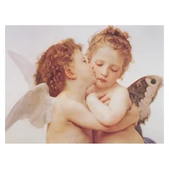Reprodukcia Bouguereau William - The first Kiss - 80x60