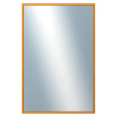 DANTIK - Zarámované zrkadlo - rozmer s rámom cca 40x60 cm z lišty Hliník oranžová - P269-217 (7269217)