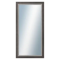 DANTIK - Zrkadlo v ráme - rozmery s rámom cca 50x100 cm z materiálu AMALFI čierna (3118)