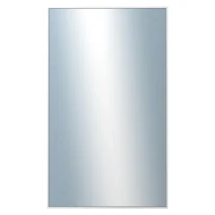 DANTIK - Zrkadlo v ráme - rozmery s rámom cca 60x100 cm z hliníkovej lišty strieborný lesk - P269-003 (7269003)