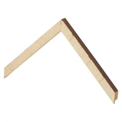 Rámová lišta DANTIK - 5002 - SARTORI kost.biela m