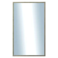 DANTIK - Zarámované zrkadlo - rozmer s rámom cca 60x100 cm z lišty Y-ka oranžová linka (3128)