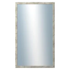 DANTIK - Zarámované zrkadlo - rozmer s rámom cca 60x100 cm z lišty TRITON strieborná (2143)