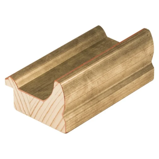 Rámová lišta DANTIK - 3162 - TOOTH malá stříbrná