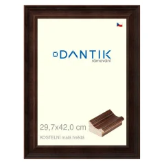 DANTIK obraz, puzzle, fotorámik 29,7x42 | CHURCH malý hnedý (Plexi Clear) DANTIK obraz, puzzle, fotorámik 29,7x42 | CHURCH malý hnedý (Plexi Clear)