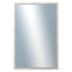 DANTIK - Zarámované zrkadlo - rozmer s rámom cca 80x120 cm z lišty PAINT biela veľká (2960)