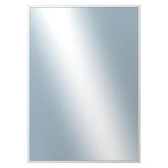 DANTIK - Zarámované zrkadlo - rozmer s rámom cca 50x70 cm z lišty Hliník strieborná - P269-004 (7269004)