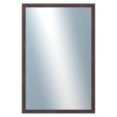 DANTIK - Zarámované zrkadlo - rozmer s rámom cca 40x60 cm z lišty FC hnedá vysoká (2184)