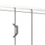 Závesný systém na obrazy Classic Rail Bar steel silver 2m
