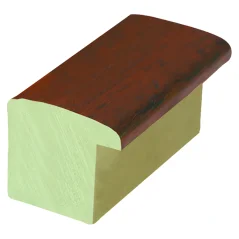 Rámová lišta DANTIK - 1749 - BOX tmavě hnědá mořená