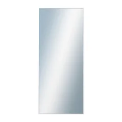 DANTIK - Zarámované zrkadlo - rozmer s rámom cca 60x140 cm z lišty Hliník biela - P03-027 (7003027)