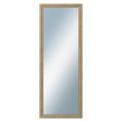 DANTIK - Zrkadlo v ráme - rozmery s rámom cca 60x160 cm z lišty WING malá strieborná patina (2775)