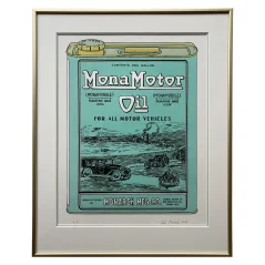 Zarámovaný obraz Mona motor