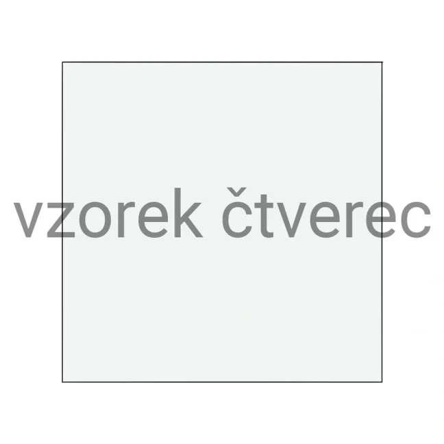 Vzorek 4x4 cm paspartovacího kartonu MUS289 - Hedvábně šedá
