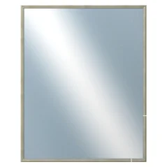 DANTIK - Zarámované zrkadlo - rozmer s rámom cca 80x100 cm z lišty Y-ka oranžová linka (3128)