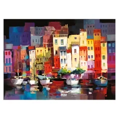 Reprodukcia Haenraets Willem - Seaport Town I - 80x60