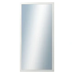 DANTIK - Zarámované zrkadlo - rozmer s rámom cca 60x120 cm z lišty LYON biela (2666)