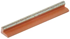 Vloženie do držiaka DANTIK - V4 Strieborný prepichovací (0,35x1,1cm hrúbka 2mm)