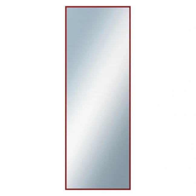 DANTIK - Zarámované zrcadlo - rozměr s rámem cca 50x140 cm z lišty Hliník vínová - P269-209 (7269209)
