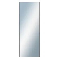 DANTIK - Zarámované zrkadlo - rozmer s rámom cca 60x160 cm z lišty Hliník sivá - P02-006 (7002006)
