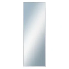 DANTIK - Zarámované zrkadlo - rozmer s rámom cca 50x140 cm z lišty Hliník strieborná - P05-004 (7005004)