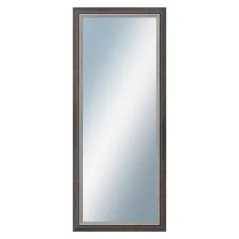 DANTIK - Zrkadlo v ráme - rozmery s rámom cca 50x120 cm z materiálu AMALFI čierna (3118)
