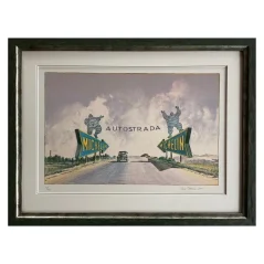 Zarámovaný obraz Autostrada