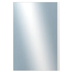 DANTIK - Zarámované zrkadlo - rozmer s rámom cca 40x60 cm z lišty FC biela vysoká (2186)