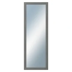 DANTIK - Zarámované zrcadlo - rozměr s rámem cca 50x140 cm z lišty STEP tmavěšedá (3021)