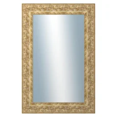 DANTIK - Zrkadlo v ráme - rozmery s rámom cca 80x120 cm z lišty WING decorative gold (2890)
