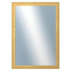 DANTIK - Zarámované zrkadlo - rozmer s rámom cca 50x70 cm z lišty LYON zlatá (2703)